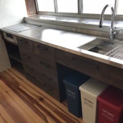 オーダーメイド、世界に一つだけの造作キッチンです。